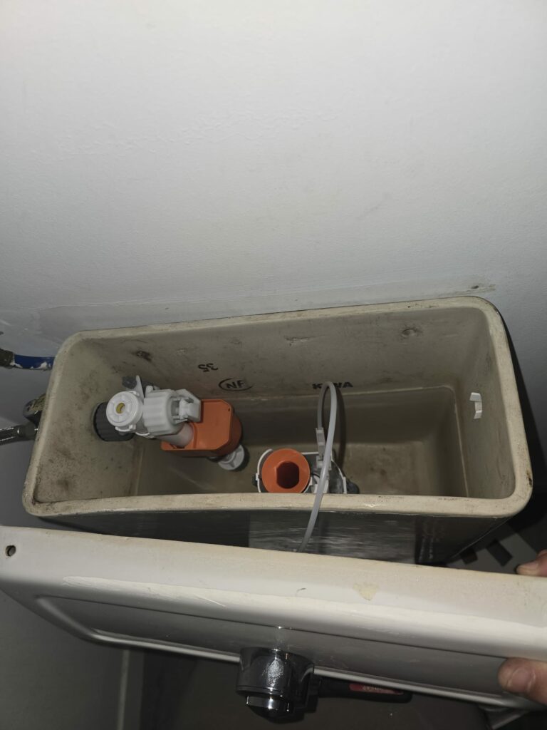 Remplacement mécanisme chasse d'eau complet NF