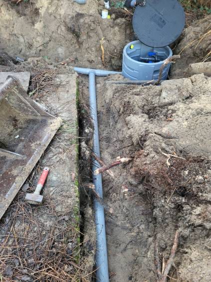 Création d’une canalisation dédiée entre la station de relevage et le tout-à-l’égout-3 Création d’une canalisation dédiée entre la station de relevage et le tout-à-l’égout-3