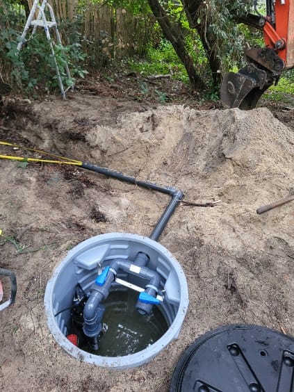 Installation d’une pompe de relevage performante et sécurisée Installation d’une pompe de relevage performante et sécurisée