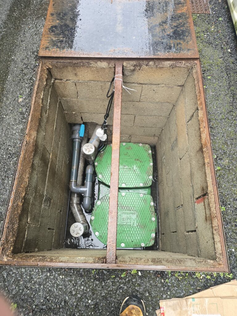 doubles pompe de relvage installer et fonctionnelle doubles pompe de relvage installer et fonctionnelle