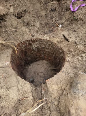 préparation l'emplacement de la station de relevage préparation l'emplacement de la station de relevage