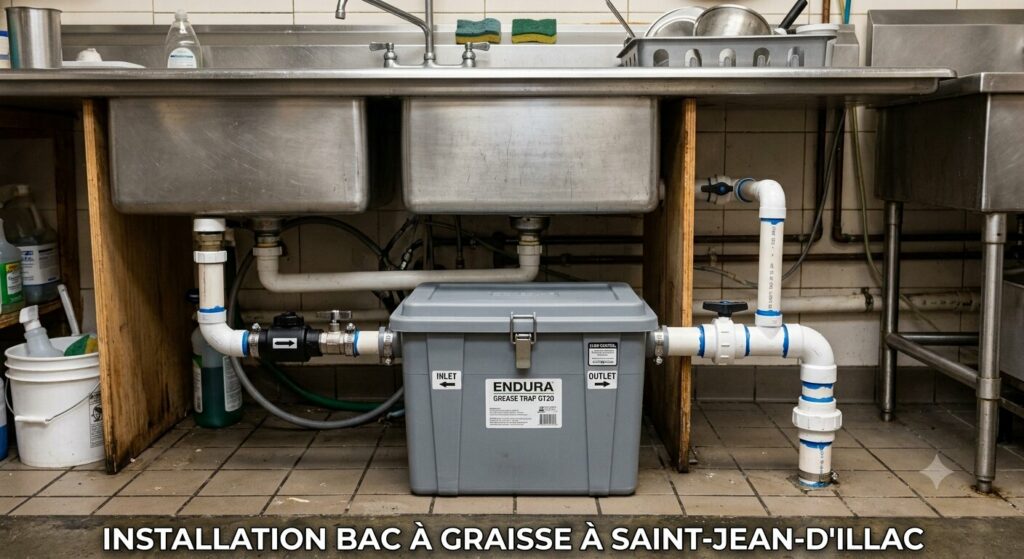 Bac à Graisse Installé à Saint Jean d'Illac Bac à Graisse Installé à Saint Jean d'Illac