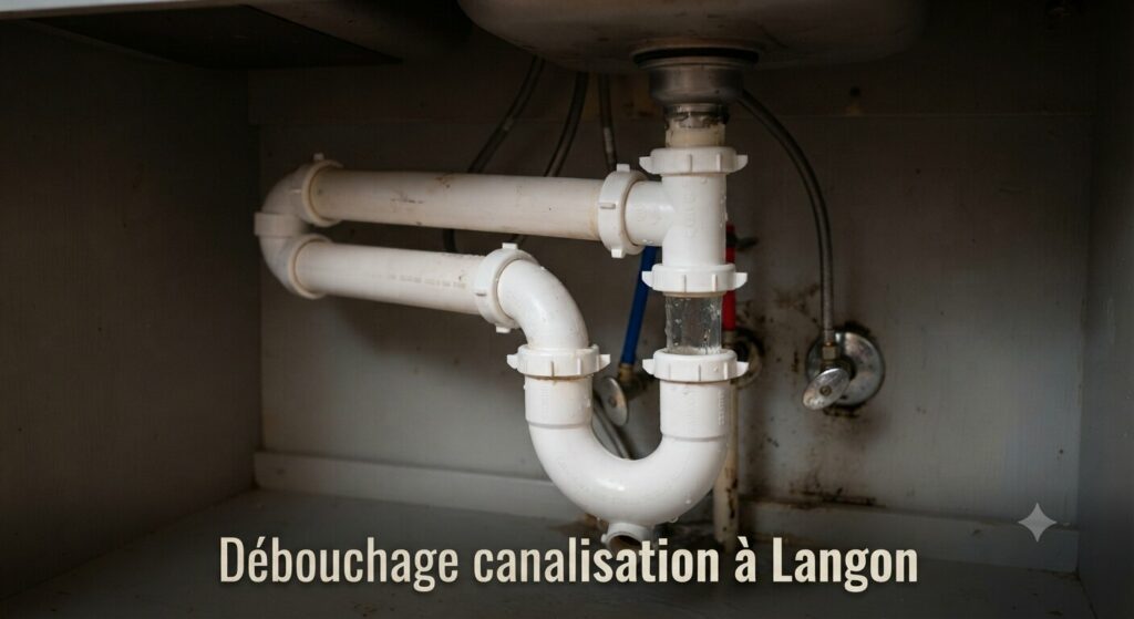 Canalisation débouché à Langon Canalisation débouché à Langon