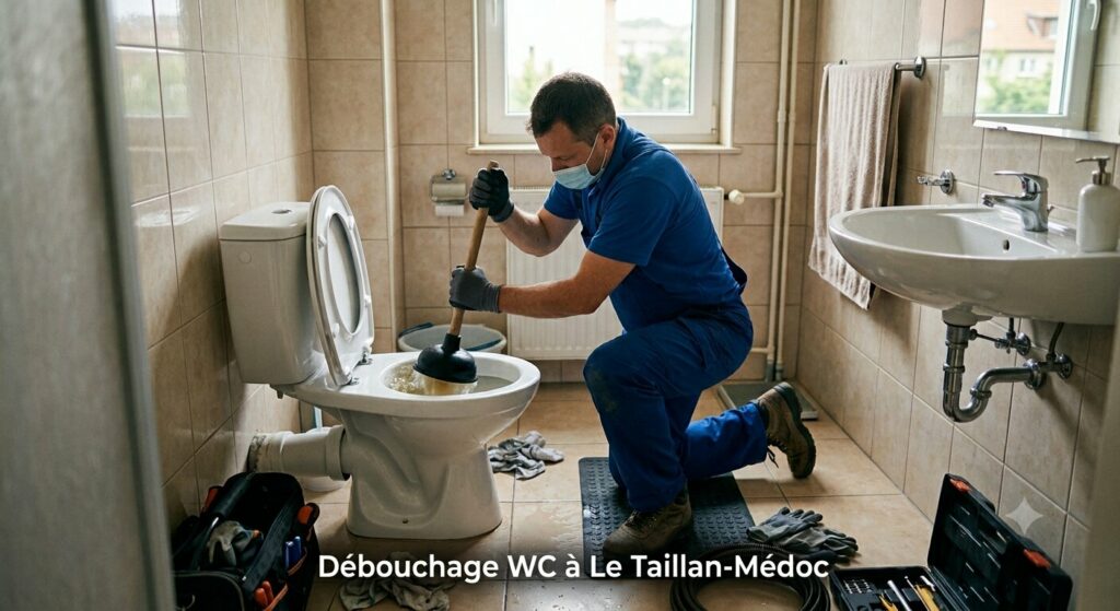 Débouchage WC à Le Taillan-Médoc Débouchage WC à Le Taillan-Médoc