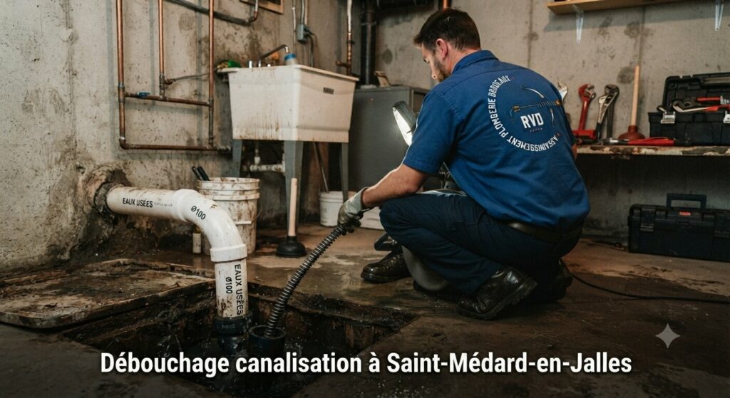 Débouchage canalisation à Saint-Médard-en-Jalles Débouchage canalisation à Saint-Médard-en-Jalles