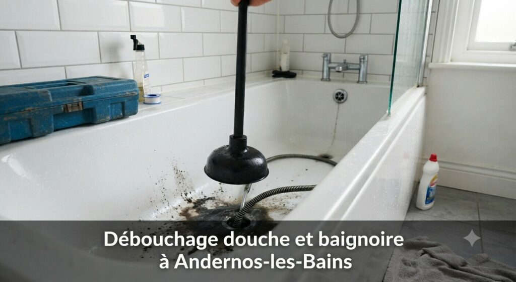Débouchage douche et baignoire à Andernos-les-Bains Débouchage douche et baignoire à Andernos-les-Bains