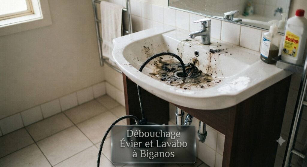 Débouchage évier et lavabo à Biganos (2) Débouchage évier et lavabo à Biganos