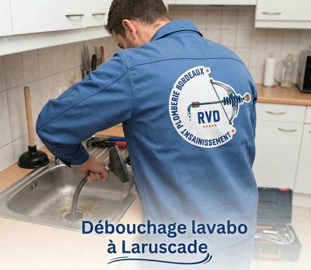 Débouchage lavabo à Laruscade Débouchage lavabo à Laruscade