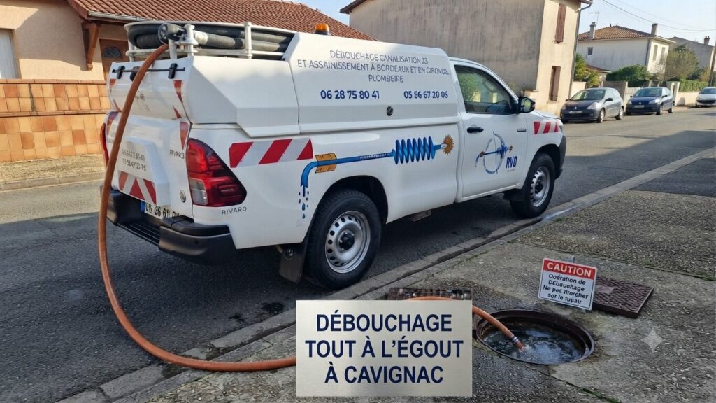 Débouchage tout à l'égout à Cavignac Débouchage tout à l'égout à Cavignac