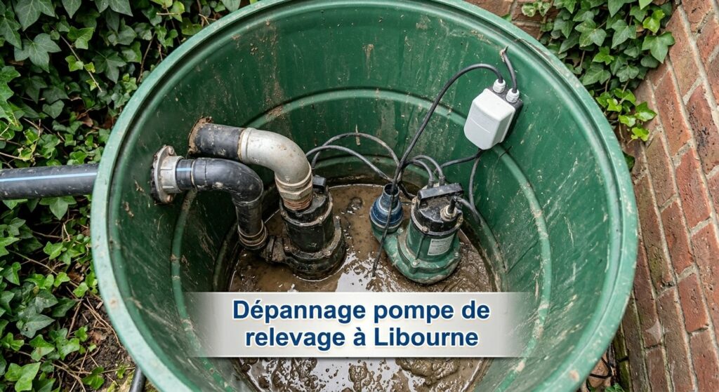 Dépannage pompe de relevage à Libourne Dépannage pompe de relevage à Libourne