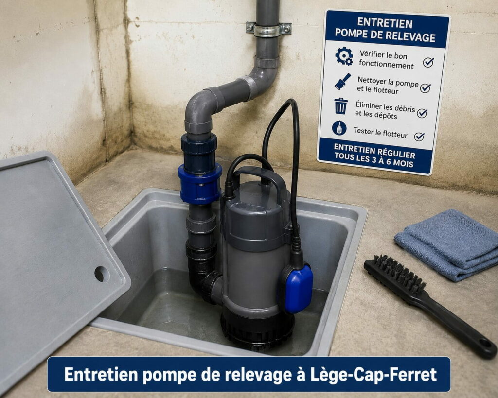 Entretien pompe de relevage à Lège-Cap-Ferret (2) Entretien pompe de relevage à Lège-Cap-Ferret