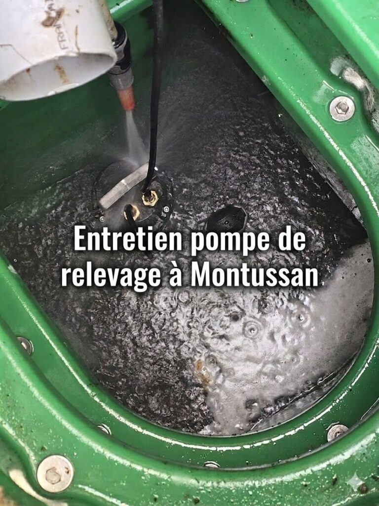 Entretien pompe de relevage à Montussan (2) Entretien pompe de relevage à Montussan