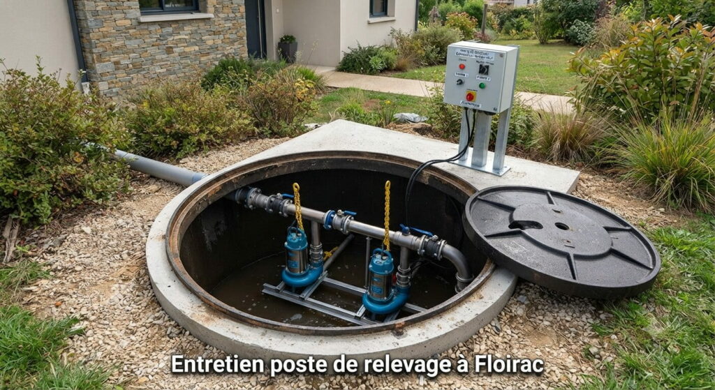 Entretien poste de relevage à Floirac (2) (1) Entretien poste de relevage à Floirac