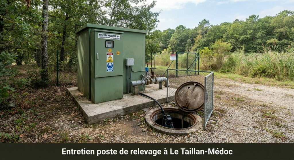 Entretien poste de relevage à Le Taillan-Médoc (4) (1) Entretien poste de relevage à Le Taillan-Médoc