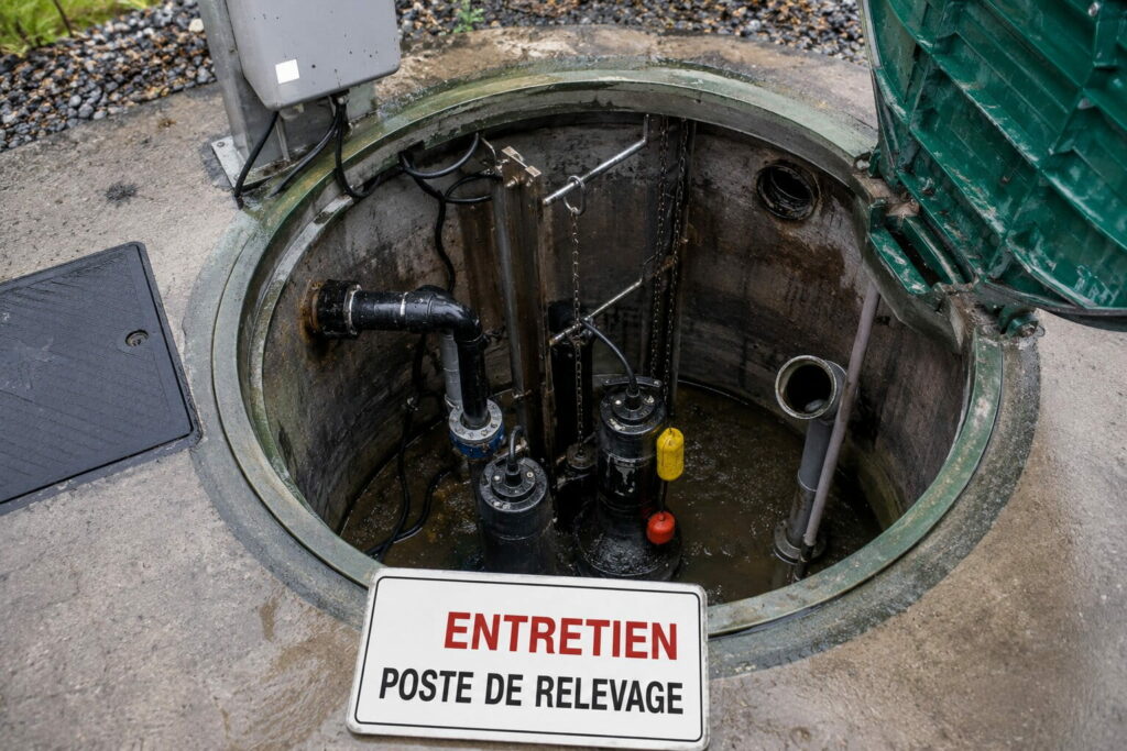 Entretien poste de relevage à Léognan (3) Entretien poste de relevage à Léognan