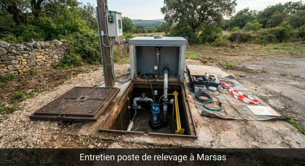 Entretien poste de relevage à Marsas (3) Entretien poste de relevage à Marsas