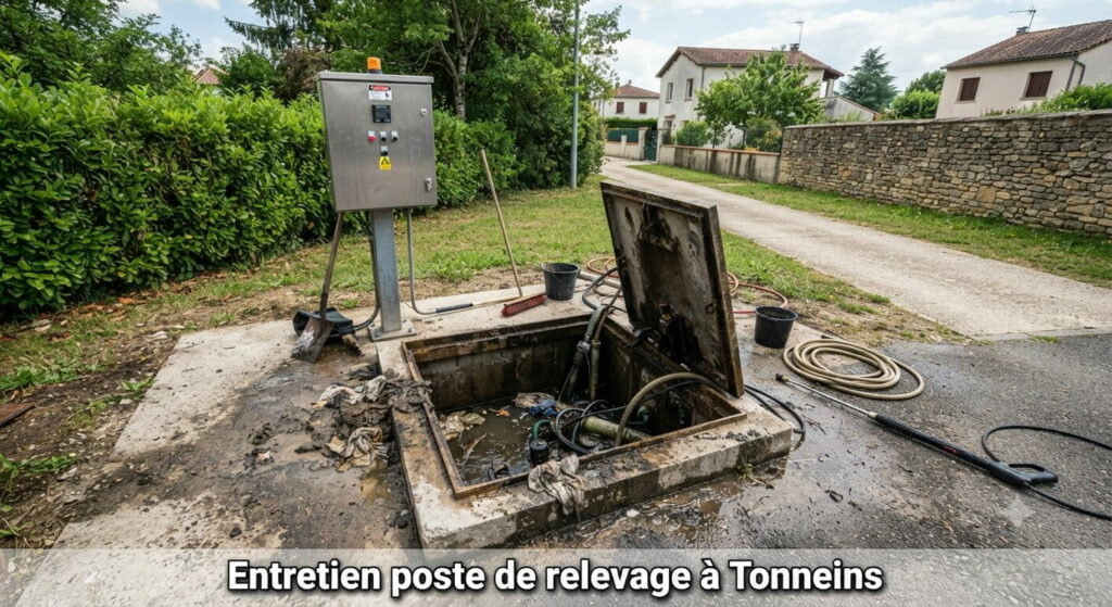 Entretien poste de relevage à Tonneins (3) Entretien poste de relevage à Tonneins