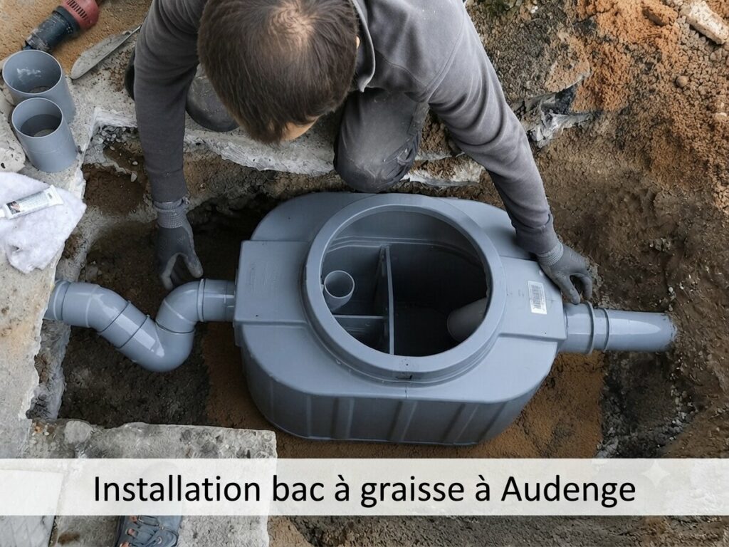 Installation bac à graisse à Audenge (3) Installation bac à graisse à Audenge