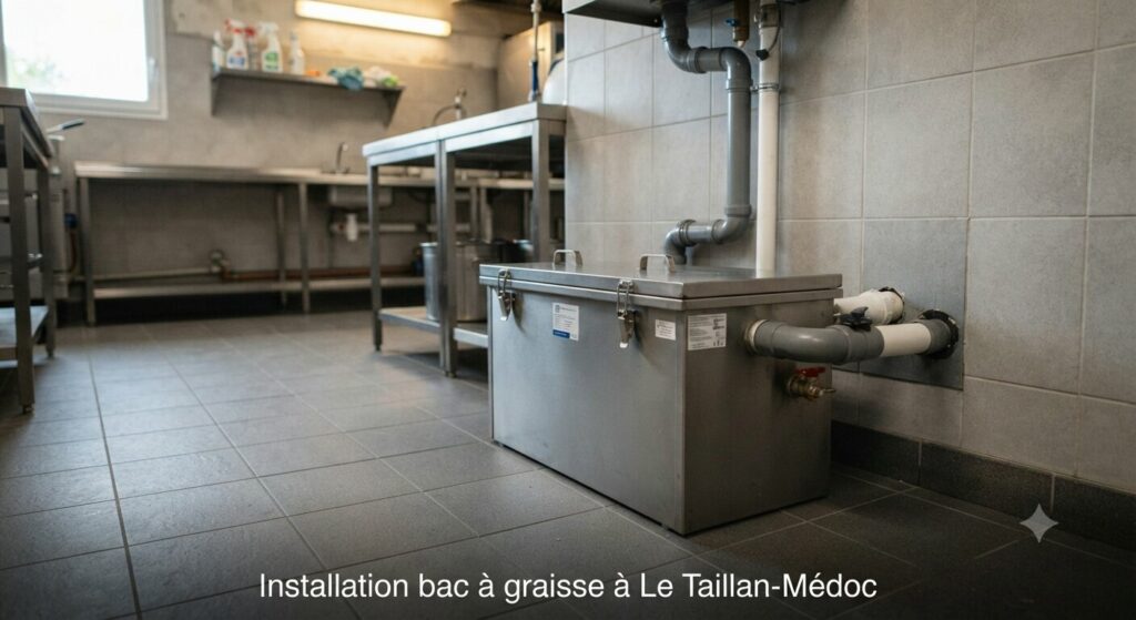 Installation bac à graisse à Le Taillan-Médoc (2) Installation bac à graisse à Le Taillan-Médoc