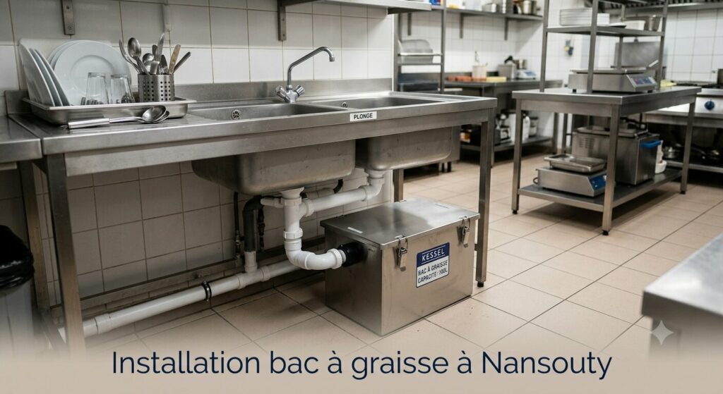 Installation bac à graisse dans un restaurant à Nansouty Installation bac à graisse dans un restaurant à Nansouty