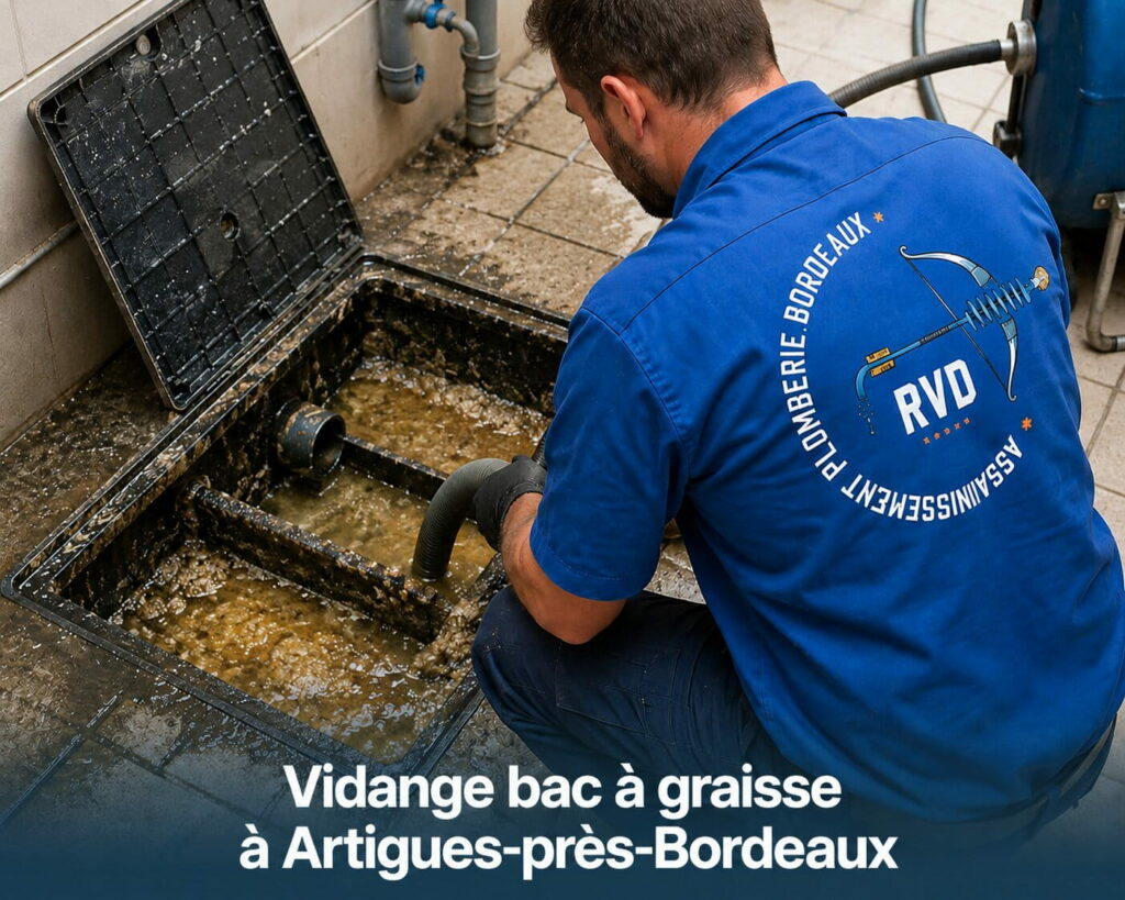 Vidange bac à graisse à Artigues-près-Bordeaux Vidange bac à graisse à Artigues-près-Bordeaux