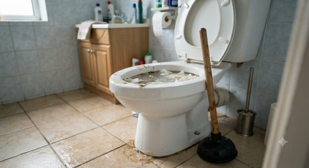 WC bouché à Portets WC bouché à Portets