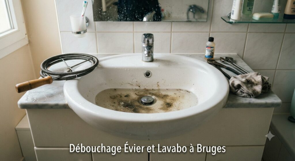 Débouchage Évier et Lavabo à Bruges (2) Débouchage Évier et Lavabo à Bruges