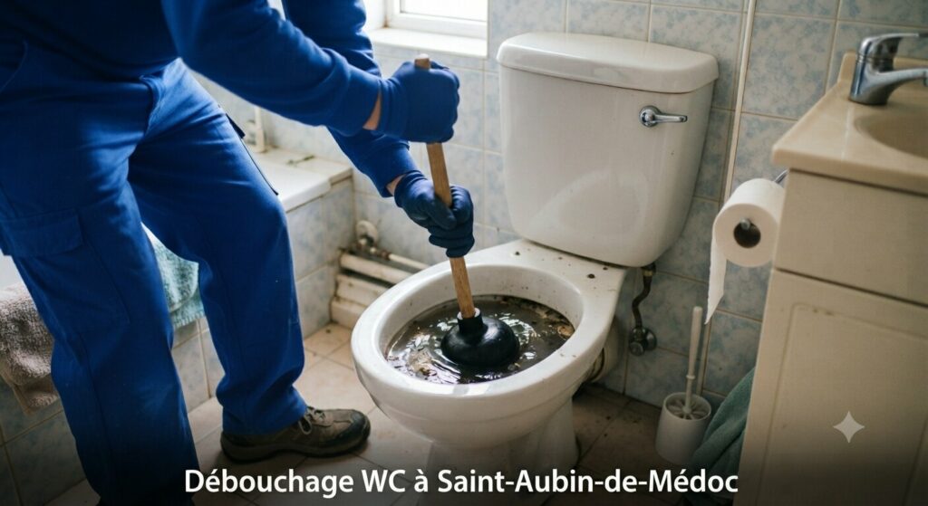 Débouchage WC à Saint-Aubin-de-Médoc Débouchage WC à Saint-Aubin-de-Médoc