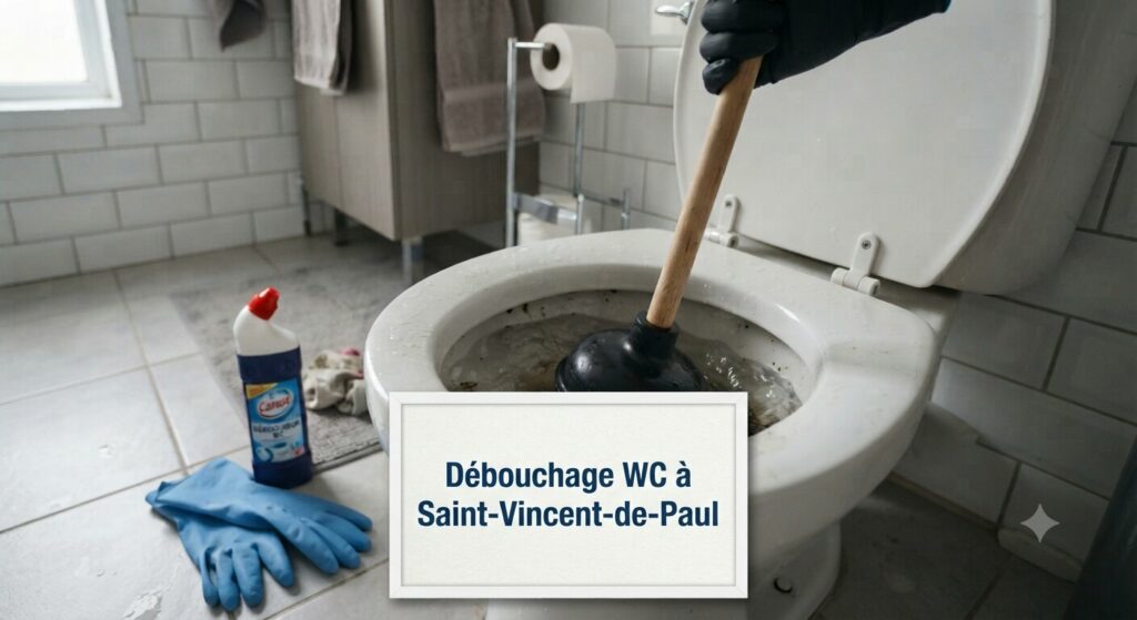 Débouchage WC à Saint-Vincent-de-Paul (1) Débouchage WC à Saint-Vincent-de-Paul