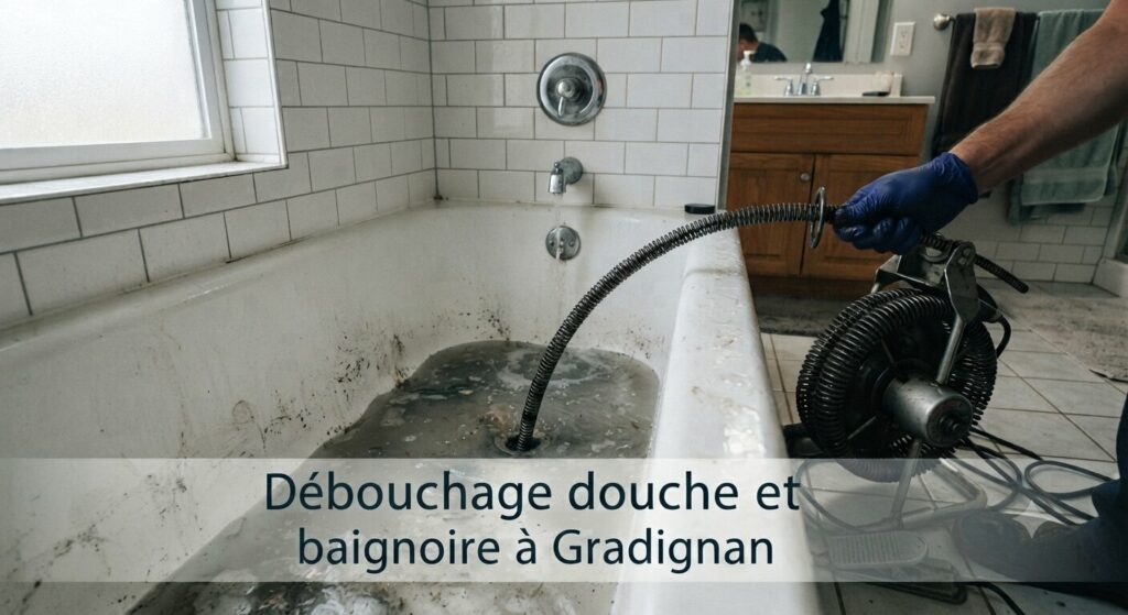 Débouchage baignoire à Gradignan Débouchage baignoire à Gradignan