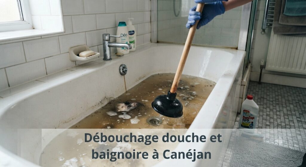 Débouchage douche et baignoire à Canéjan (2) Débouchage douche et baignoire à Canéjan