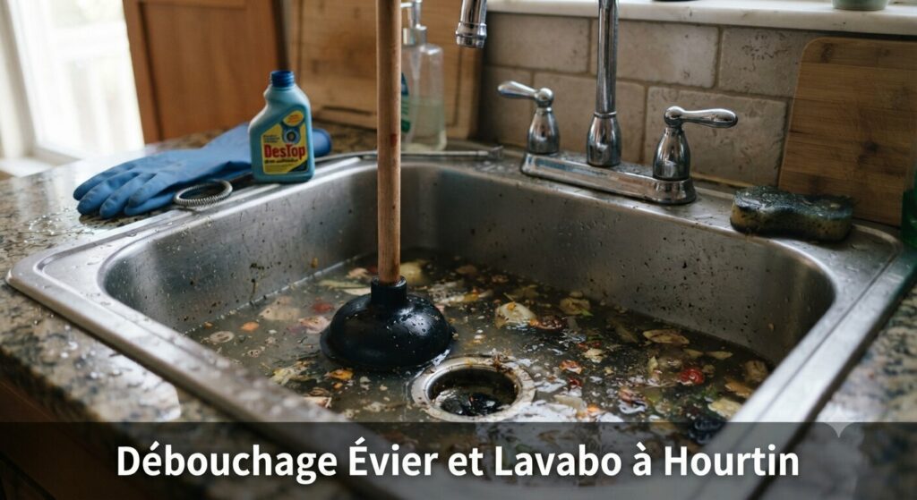 Débouchage évier et lavabo à Hourtin (2) Débouchage lavabo de cuisine à Hourtin