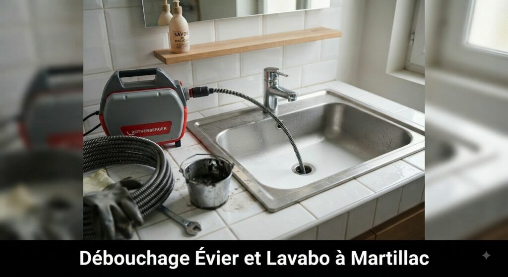 Débouchage évier et lavabo à Martillac (2) Débouchage évier et lavabo à Martillac