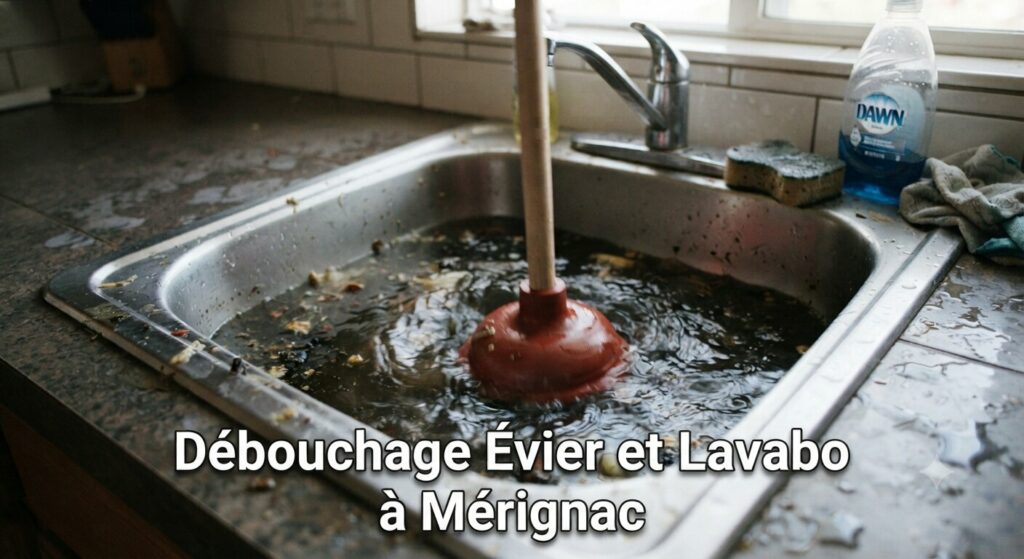 Débouchage évier et lavabo à Mérignac Débouchage évier et lavabo à Mérignac