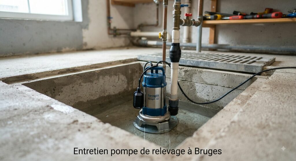 Entretien pompe de relevage à Bruges Entretien pompe de relevage à Bruges