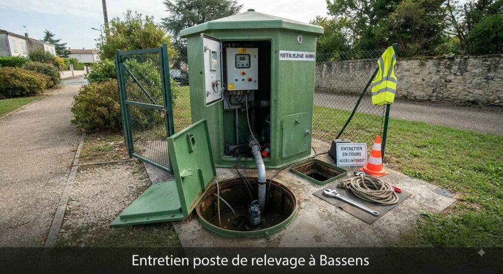 Entretien poste de relevage à Bassens Entretien poste de relevage à Bassens