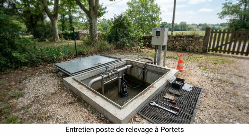 Entretien poste de relevage à Portets Entretien poste de relevage à Portets