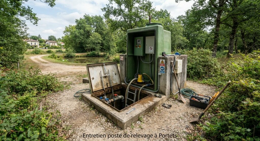 Entretien poste de relevage à Portets Entretien poste de relevage à Portets