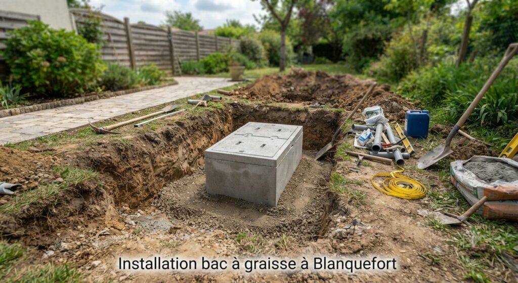 Installation bac à graisse à Blanquefort (2) Installation bac à graisse à Blanquefort