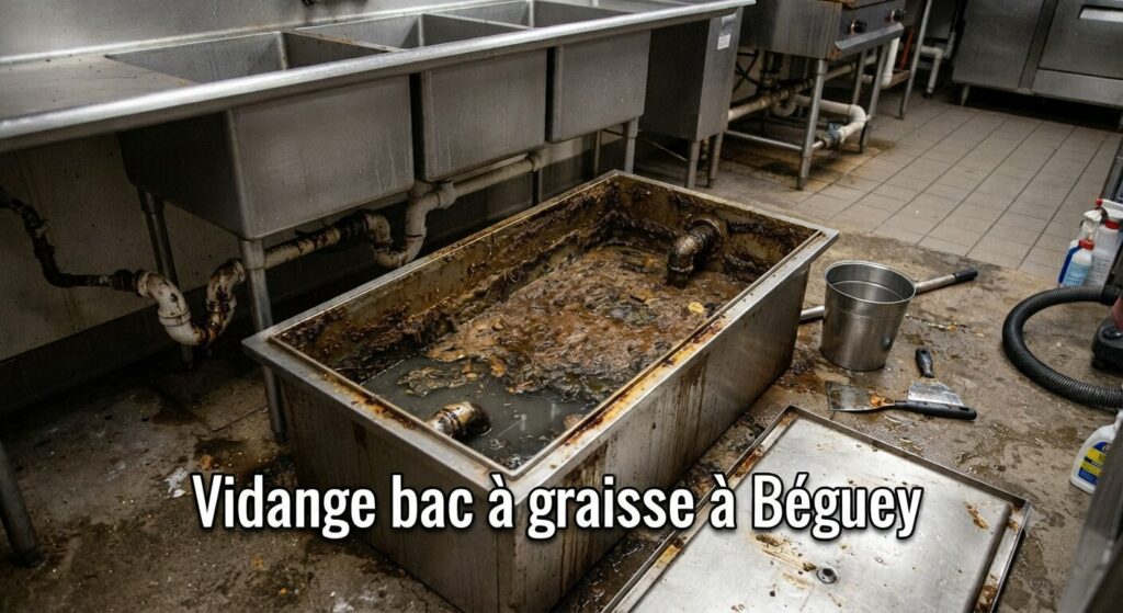 Vidange bac à graisse Béguey Vidange bac à graisse Béguey
